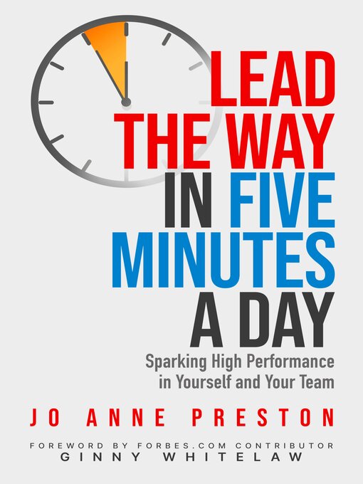 Title details for Lead the Way in Five Minutes a Day by Jo Anne Preston - Available